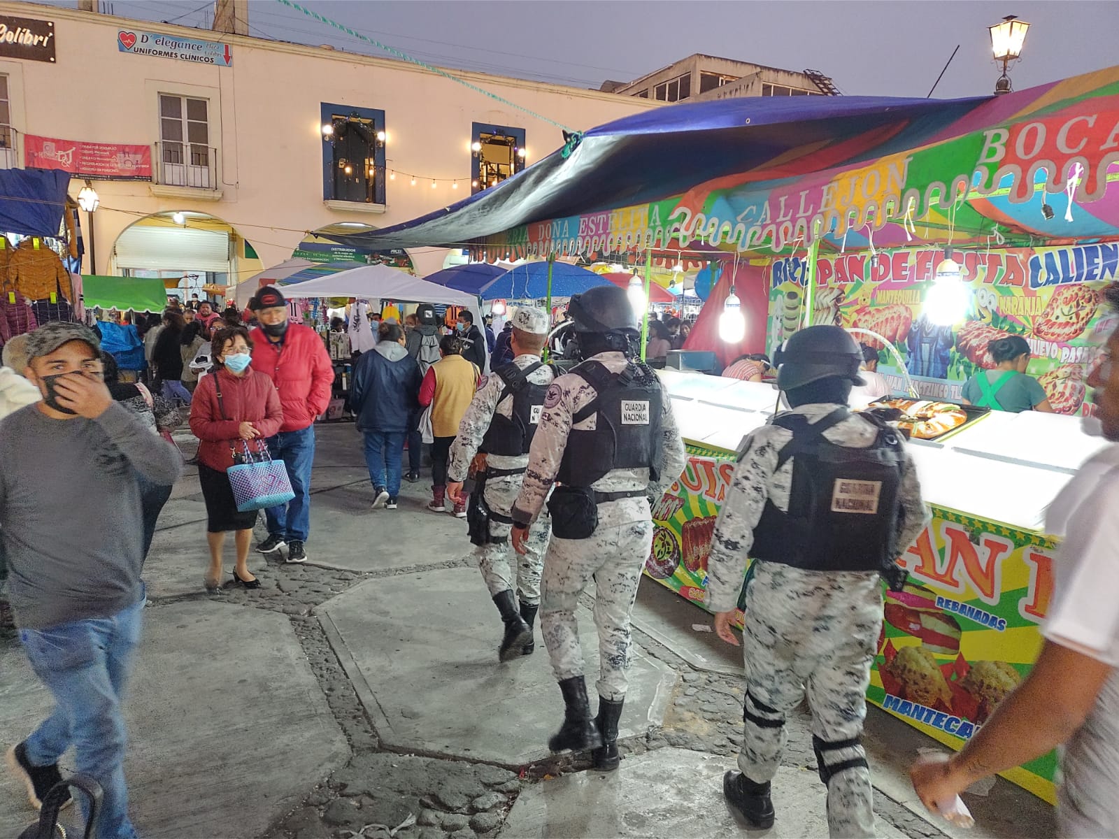 Zacatelco es punto de abasto de Reyes Magos; despliegan operativo de seguridad